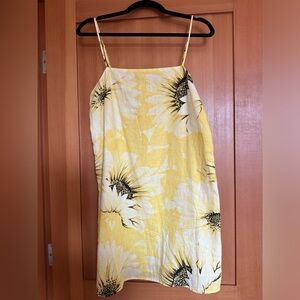 H&M Linen Blend Mini Shift Dress - Women's Size Small